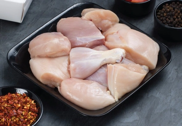 Apna Curry Cut Chicken  - Light Pink, 500 Gm