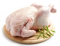 Apna Hole Chicken - 1 Pieces (0.8kg - 1.2kg), Light Pink