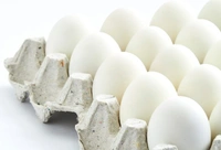 Apna Farm Poultry White Eggs - Pack of 6, White