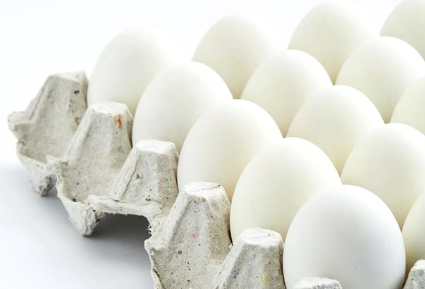 Apna Farm Poultry White Eggs - Pack of 6, White