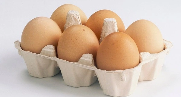 Apna Farm Fresh White Eggs - Pack of 6, Brown