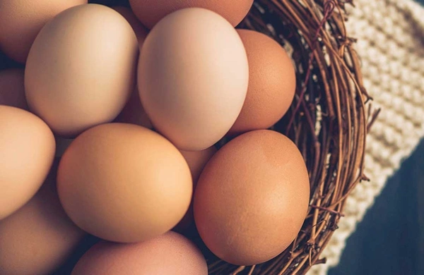 Apna Farm Fresh White Eggs - Pack of 6, Brown