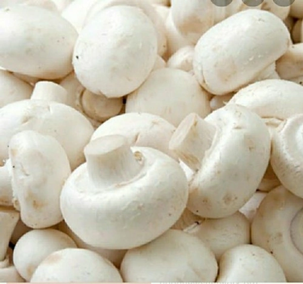 Apna Fresh Button Mushroom (মাশরুম) - Packet - 1 Kg