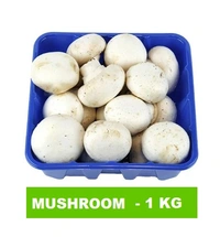 Apna Fresh Button Mushroom (মাশরুম) - Packet - 1 Kg