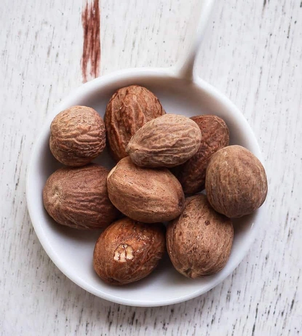 Apna Choice Nutmeg (যায়ফল) - 50 Gm, Orange Brown