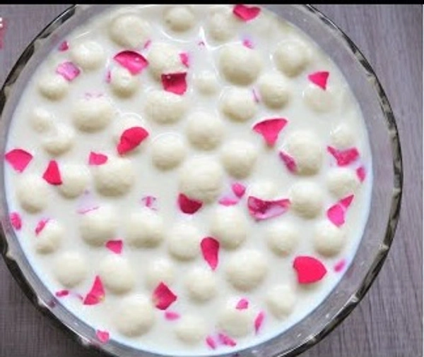Apna Dairy Angoori Rasmalai (রসমালাই) - 100 Gm, Lovely Tinge of Yellow Color