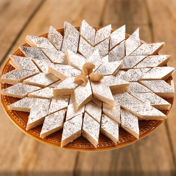 Apna Dairy Kaju Barfi (কাজু বারফি) - 1 Pieces, White or Yellow