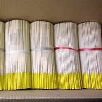 Raw White Agarbatti (সাদা র-ধূপকাঠি)- 8 and 9 Inch - 1kg (Without Perfume 1150pieces), Brown 