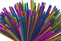 Raw Colouring Agarbatti (কালারিং র-ধূপকাঠি)- 8 and 9 Inch - 1kg (Without Perfume 1100pieces), Multicoloured(As Per Customer Choice)