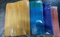 Color Perfume Agarbatti (কালারিং সেন্টেড ধূপকাঠি)- 8 and 9 Inch - 100 Gm (55-70 Pieces), Multicolor (as Per Customer Choice) 