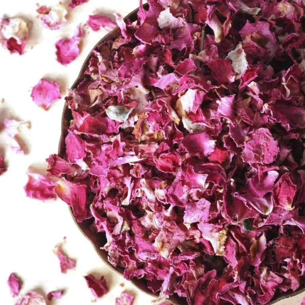 Apna Rose Petals (শুকনো গোলাপের পাঁপড়ি) - 100 Gm, Red