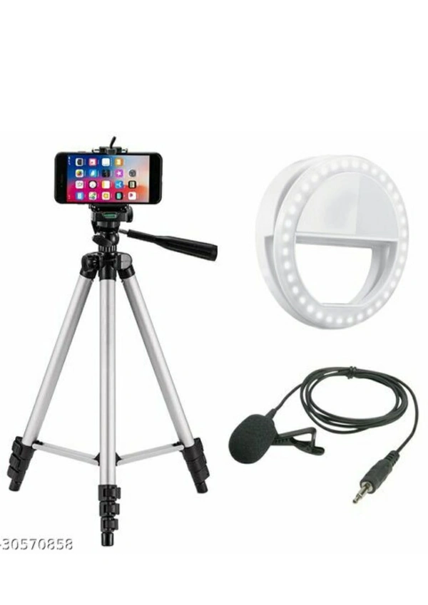 Tripod With Light And Mike