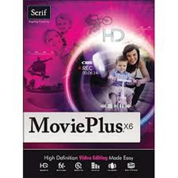 SERIF MOVIEPLUS X6 Single User (Licence Key)