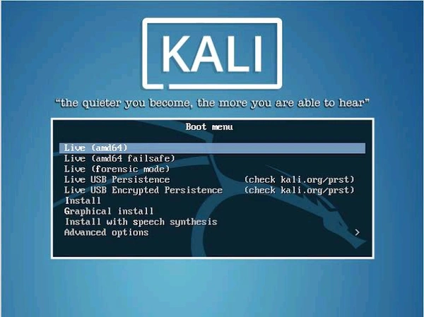 Kali Linux Live Penetration Testing Os