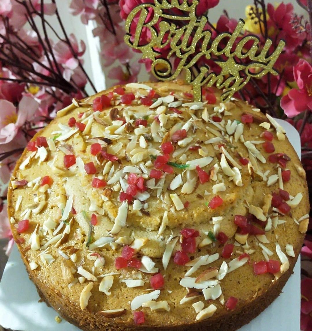 Delightful Dry Cake With Roasted Almonds - Wishingcart.in