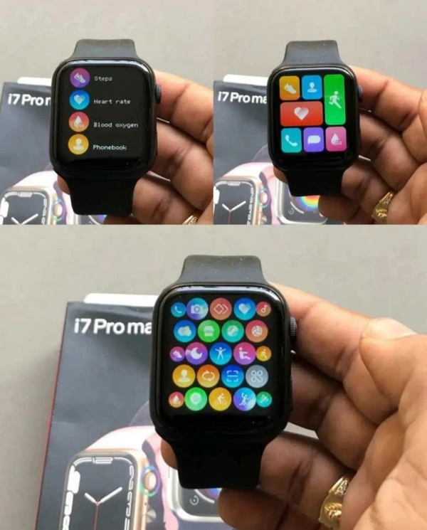 I 7 Pro Max Smart Watch - red