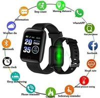 D 13 Smart Watch - black
