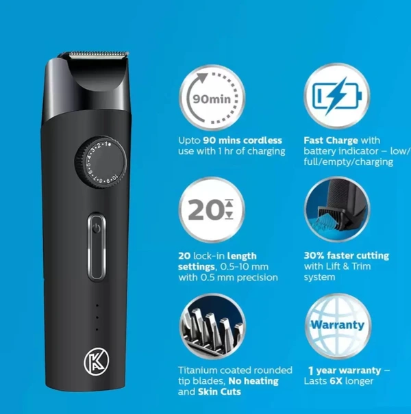 Long wings Waterproof Trimmer 