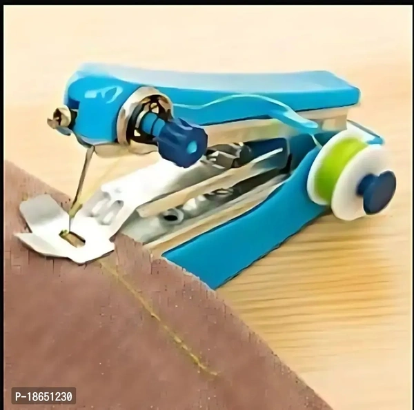 Portable Mini Manual Stapler Style Hand Sewing Machine 