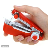 Mini Manual Stapler Style Hand Sewing Machine Craft, Clothes Stitch Handheld Cordless , Travel Use C 