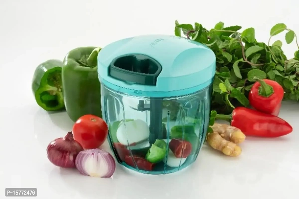 Vegetable Chopper ,2 in One Chopper Five X Blead