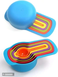 Solome 6 Pieces Set Of Plastic Measuring Cup 
