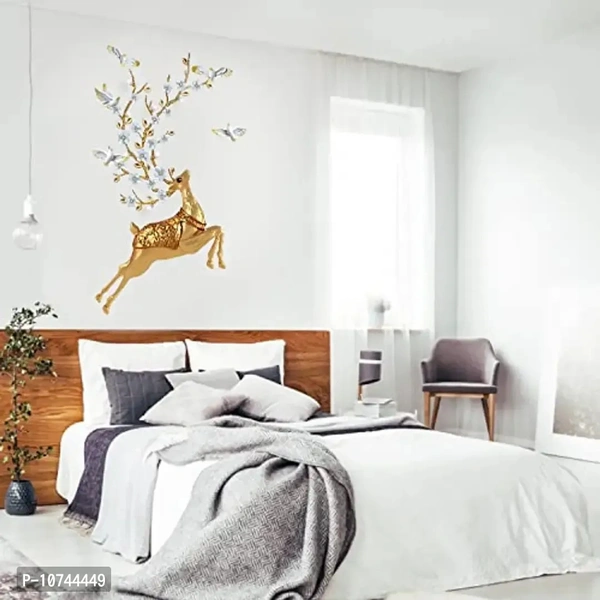 Golden Colour Decorative Deer