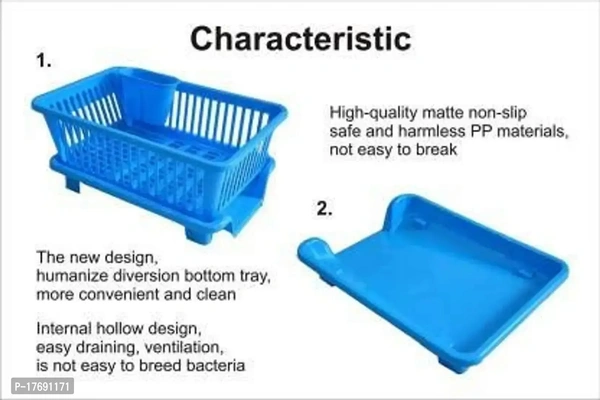 Plastic Blue Basket 