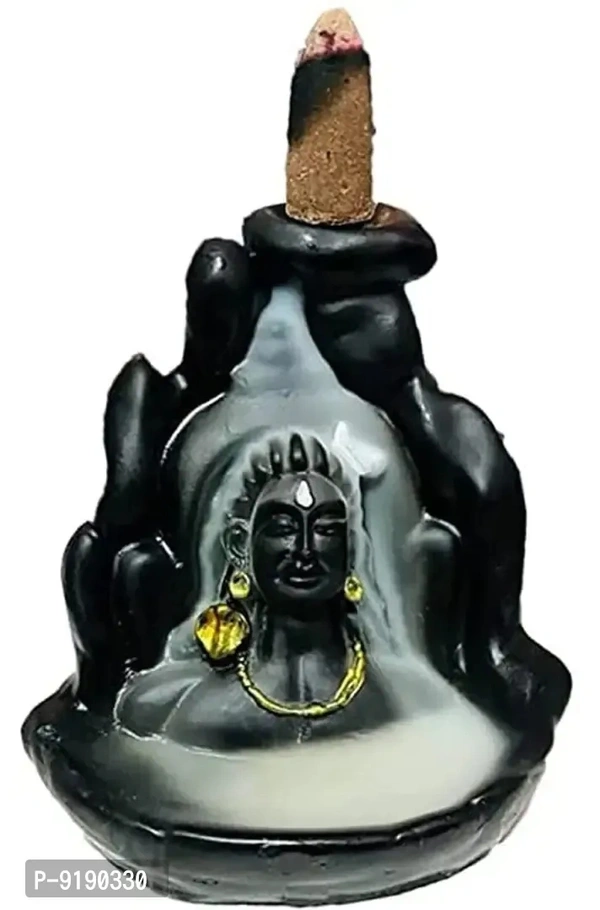 Shiv Shankar Backflow Decorative Showpiece 