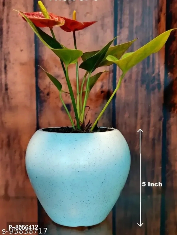 Apple Shape Plastic Pot 