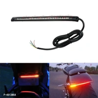 8 Inch Flexible Led Strip Light Licence Plate Tail Brake Stop Turn Singal Light For Bike And Car 1 Pc 