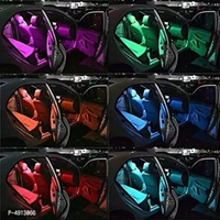 Led Parking Bulb With IR Remote For All Bikes And Car multicolour 