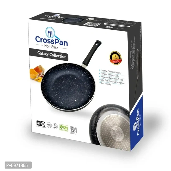 Crosspan Galaxy Collection Non Stick Fry Pan ,240mm, Black,indection Base