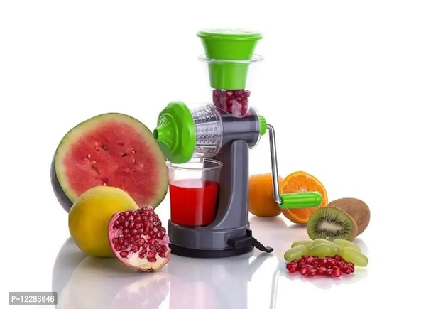 Nano Hand Juicer For Fruits Manual Juicer Machine For Fruits And Vegetables Green (Set Of 1)
