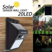 Daybetter 20 Led Solar Wall Lamp Outdoor Waterproof Motion Sensor Lights Garden Yard Garage Led Energy Saving Solar Light Motion Sensor Light (Pack Of1)