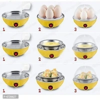 Multifunction Poach Boil Electric Egg Cooker Boiler Steamer Automatic Safe Power - Off Cooking Kitchen Tools 