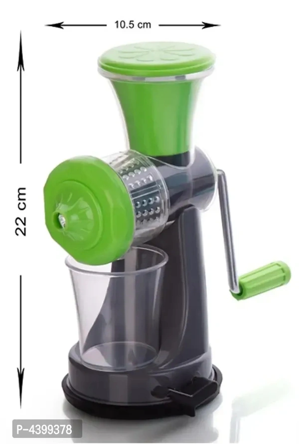 New Nano Manual Juicer For Fruits And Vegetables (Green Colour P