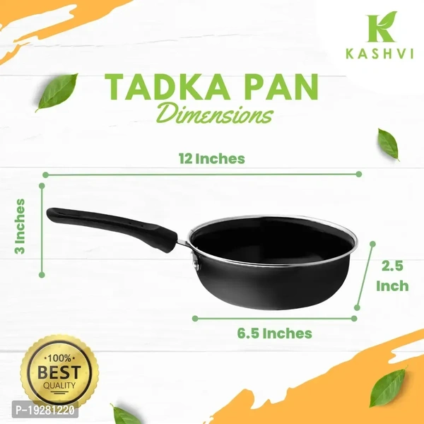 Kashvi Non Stick Tadka/Tadkapan Naturally Induction /Gas/Stove/Electric 
