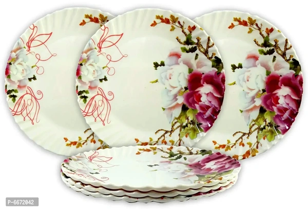 Trendy Printed Design Plates 