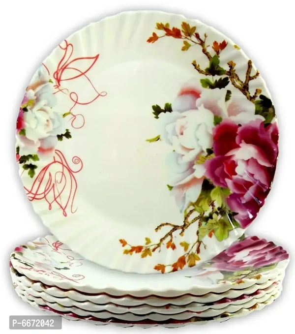 Trendy Printed Design Plates 