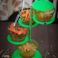 Multipurpose 360 Rotating Pickle Container Pickle Tower Storage Pickle Bowl Set For Kitchen,4 Pieces Bowl Set 