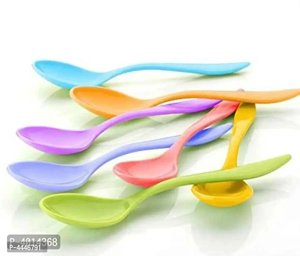 Unbreakable Abs Stylish Baby Spoon For Kids Pack Of 6 Pieces 