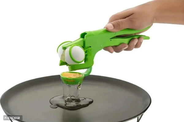 Kitchen Handheld Egg Cracker Egg Breaker Egg Opener With Detachable Separator