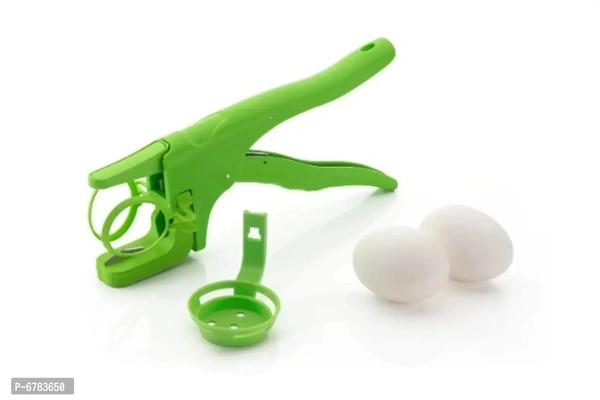 Kitchen Handheld Egg Cracker Egg Breaker Egg Opener With Detachable Separator