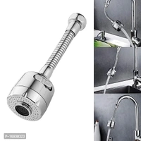 Chrome Finished Flexible Rotatable Water Saving Switch Turbo Faucet Extender 
