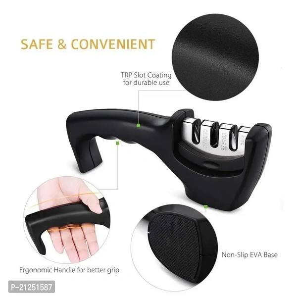 Prioritychef Knife Sharpener Manual 3 Stage Knife Sharpener 