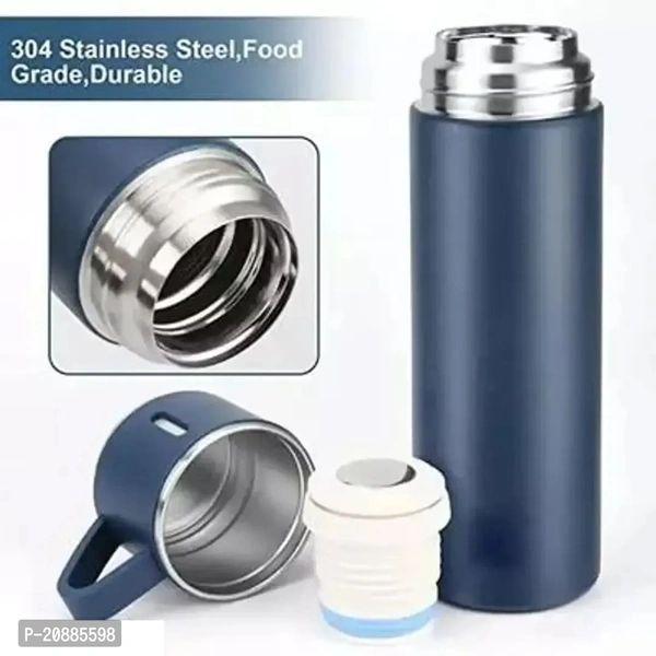 Thermosteel 24 Hours Hot And Cold Water Bottle 500 Ml Silver 