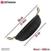 Lazy window Traditional Iron Kadhai Deep Bottom Kadhai