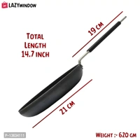 Fry Fan 100% Pure Iron With Grip Type ( Induction And LPG Gas Both Suitable )Dia 20cm+Surprise Gift 
