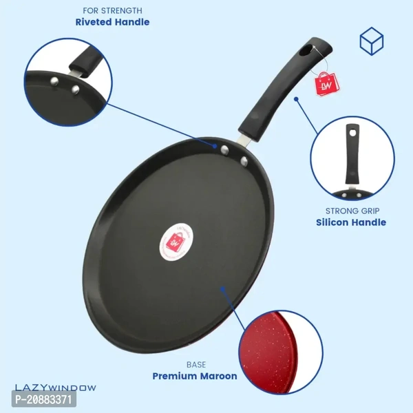 Lazy Window Premium Quality Nonstick Tawa 